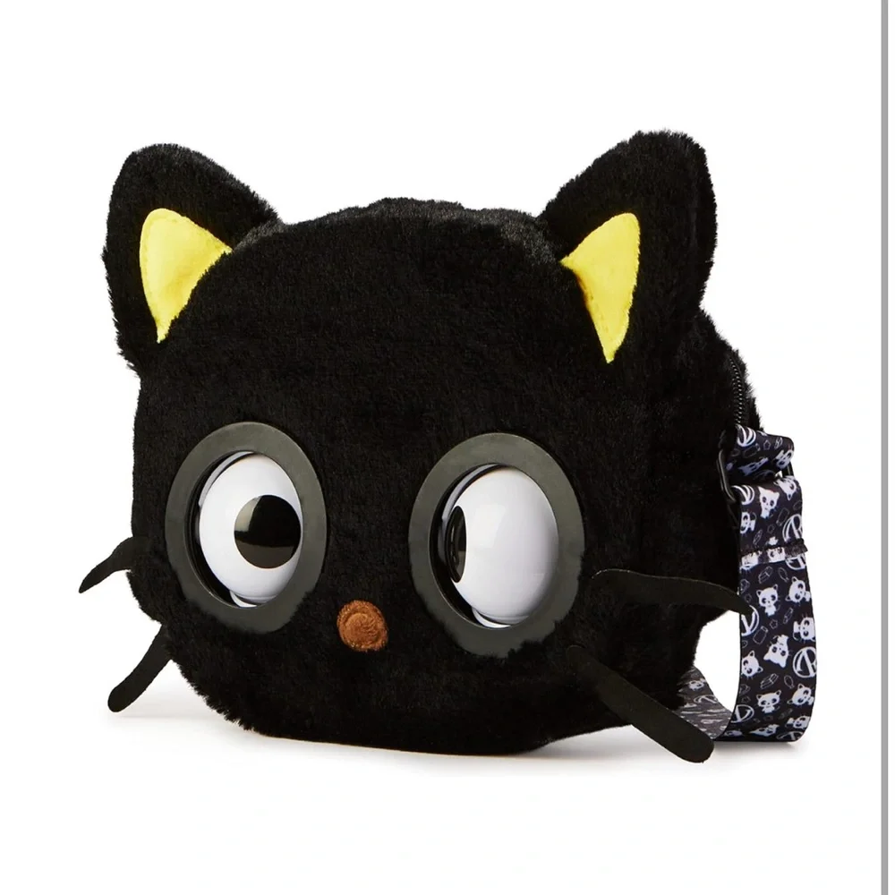 Purse Pets Chococat Interactive Plush Bag with Eye Flashes, Reactions and Music